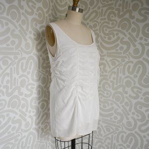 COS Ruched Linen Blouse